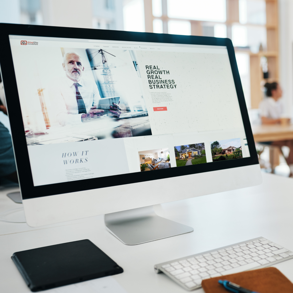 Esempio di ricerca online nel settore immobiliare: oggi sempre più utenti iniziano a cercare casa su Google prima di contattare un agente immobiliare.
